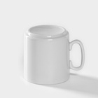 Кружка Добрушский завод «Джойс», 300 мл, фарфор, белая - Фото 5