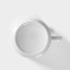 Кружка Добрушский завод «Джойс», 300 мл, фарфор, белая - Фото 6