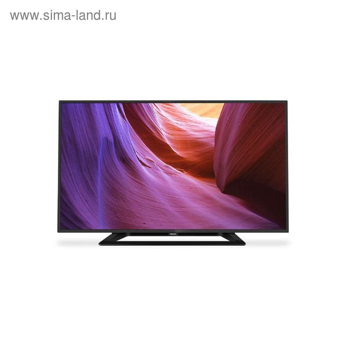 Телевизор Philips 40PFT4100, LED, 40", черный - Фото 1