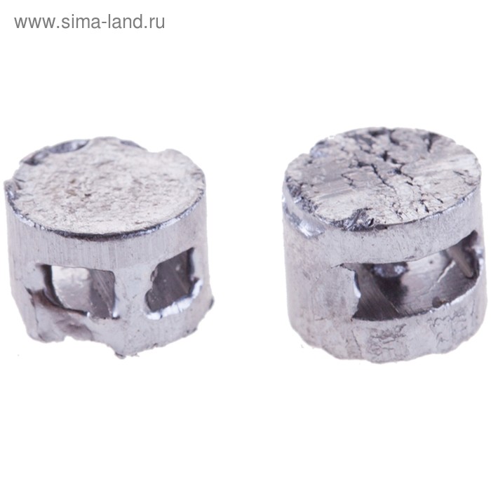 Пломба свинцовая, 10 мм, упаковка 1 кг - Фото 1