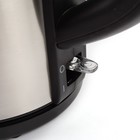 Чайник электрический Scarlett SC-EK21S28, 1.7 л, 2200 Вт, серебристый - Фото 4