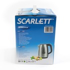 Чайник электрический Scarlett SC-EK21S28, 1.7 л, 2200 Вт, серебристый - Фото 9