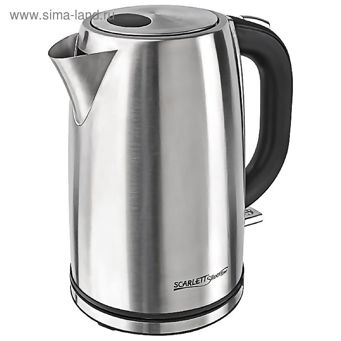 Чайник электрический Scarlett SL-1502, металл, 1.7 л, 2200 Вт, серебристый - Фото 1