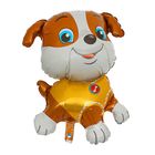 Шар воздушный фольгированный 12" «Щенок в жёлтом», для палочки - Фото 1