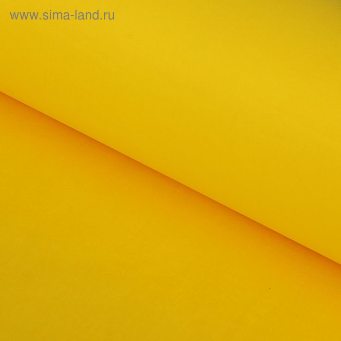 Бумага тишью "Желтый", 50 х 76 см, 24 шт. - Фото 1