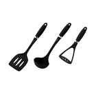 Набор кухонных принадлежностей CALVE, 3 предмета: половник, лопатка, картофелемялка, цвет МИКС - Фото 3
