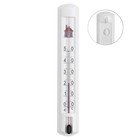 Термометр, градусник комнатный для измерения температуры воздуха, от 0°С до +50°С, 22 х 4 см - Фото 2