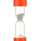 Песочные часы настольные на 2 минуты, h-12 см, d - 4.4 см, упаковка пакет, микс - фото 9391400