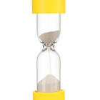 Песочные часы настольные на 3 минуты, h-12 см, d - 4.4 см, упаковка пакет, микс - фото 9391404