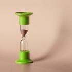 Песочные часы настольные на 5 минут, h=12 см, d=4.4 см, упаковка пакет, микс - Фото 3