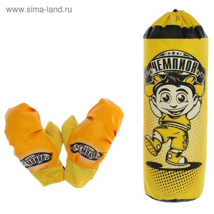 Детский боксёрский набор «Чемпион бокса» - Фото 1