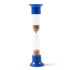 Песочные часы настольные на 20 минут, h-20 см, d - 4.4 см, упаковка пакет, микс - фото 9785394