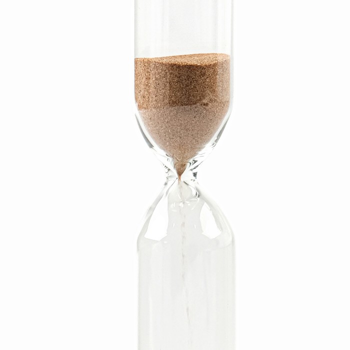 Песочные часы настольные на 20 минут, h-20 см, d - 4.4 см, упаковка пакет, микс - фото 1905373197