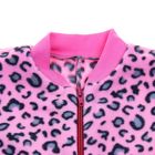 Комбинезон для девочки, рост 98 см, цвет розовый, принт леопард (арт. 621752-3_Д) - Фото 2