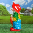 Садовая фигура "Гном с морковкой", разноцветная, 39 см, микс - Фото 3