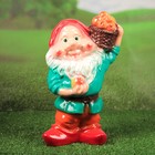 Садовая фигура "Гном с яблоками", разноцветная, 41 см, микс - Фото 6