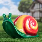 Садовая фигура "Добрая улитка", разноцветная, 17 см, микс - Фото 1
