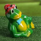 Садовая фигура "Лягушка в шляпе", разноцветная, 14х25х22 см, микс - Фото 3