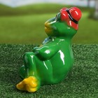 Садовая фигура "Лягушка в шляпе", разноцветная, 14х25х22 см, микс - Фото 5