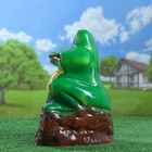 Садовая фигура "Лягушка на камне", разноцветная, 35 см, микс - Фото 2
