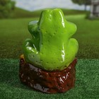 Садовая фигура "Лягушка на камне", разноцветная, 35 см, микс - Фото 7