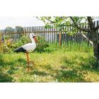 Садовая фигура "Аист", белый цвет, 86 см - Фото 6