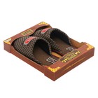 Домашние тапки "Лучший папа", размер 40/41 - Фото 6