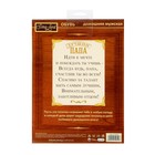 Обувь домашняя мужская "Лучший папа", размер 42/43 - Фото 7