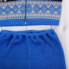 Комплект для девочки «Славянские узоры»: кофта, брюки, рост 80-86 см, синий - Фото 5