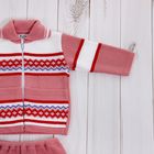 Комплект для девочки «Кармашек»: кофта, брюки, рост 68-74 см, цвет розовый - Фото 3
