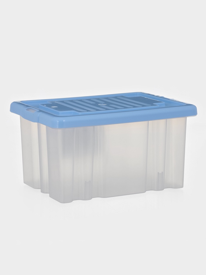 Ящик для хранения Darel-box, 18 л, 40×30×21 см, с крышкой, МИКС - Фото 1