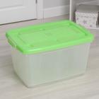 Ящик для хранения Darel-box, 75 л, 70×49×37 см, с крышкой, МИКС - Фото 2