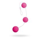 Анальные шарики Sexus Funny Five, ABS пластик, цвет розовый, 19,5 см - Фото 1