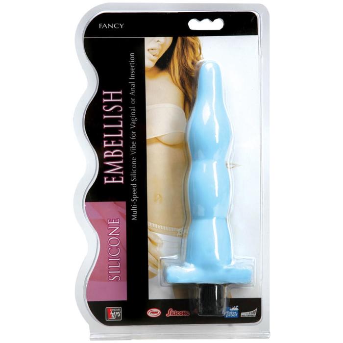 Вибратор Dream Toys Embellish многоскоростной, 17,8 см, голубой - Фото 1