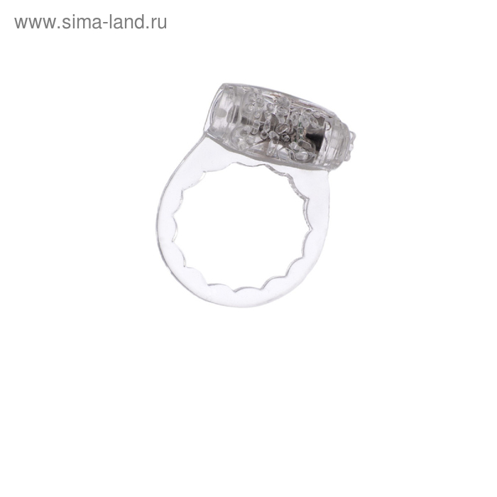 Виброкольцо на пенис Toyfa Love Ring, цвет прозрачный - Фото 1