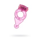 Виброкольцо Toyfa, TPE, розовое - фото 5946324