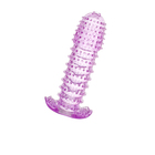 Насадка рельефная на пенис Tofya, цвет фиолетовый, 12 см - фото 5946490