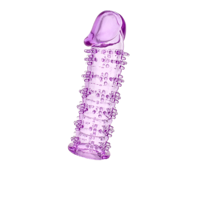 Насадка на пенис Toyfa, цвет фиолетовый, 12,5 см