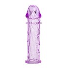 Насадка на пенис Toyfa, цвет фиолетовый, 12,5 см - Фото 3