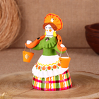 Дымковская игрушка «Барыня-водоноска» 7,5×7,5×15 см - Фото 6