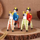 Дымковская игрушка «Фигурка: Всадник офицер», МИКС - Фото 1