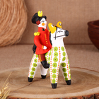 Дымковская игрушка «Фигурка: Всадник офицер», МИКС - Фото 6