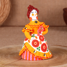 Дымковская игрушка «Барыня нарядная» 8×8×14 см, микс - Фото 2