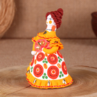 Дымковская игрушка «Барыня нарядная» 8×8×14 см, микс - Фото 3