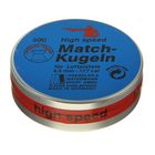 Пули пневм. "H&N Match Kugeln", для пистол., гладк., 4,5 мм., 7,56 гран (500 шт.) шт - Фото 2