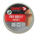 Пули пневм. "Gamo PBA Bullet", кал. 4,5 мм., (125 шт.) (в кор. 24 бан.), шт - Фото 1