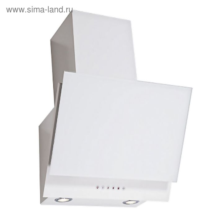 Вытяжка Elikor «Рубин» S4 50П-700-Э4 Г, наклонная, 700 м3/ч, 4 скорости, перламутр/белая - Фото 1
