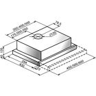 Вытяжка Elikor "Интегра" GLASS 50Н-400-В2Г, встраиваемая, 400 м3/ч, 2 скорости, 50 см, белая - Фото 2