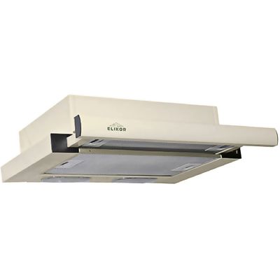 Вытяжка Elikor «Интегра» 50П-400-В2 Л, встраиваемая, 400 м3/ч, 2 скорости, 50 см, бежевая
