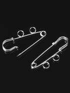 Булавка для подвесок PO-035 №01, 2 шт. 3.5×0.5 см, цвет серебро - Фото 5